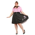 thumbnail image 2 of Plus Size Sock Hop Cutie Costume, 2 of 4