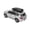 Silver, variant on NFTIGB 1/32 Scale SUV Alloy Diecast Pull Back Toy Car Model with Sound and Light for Boys and Girls, Silver (6.6 inches / 16.7 cm)