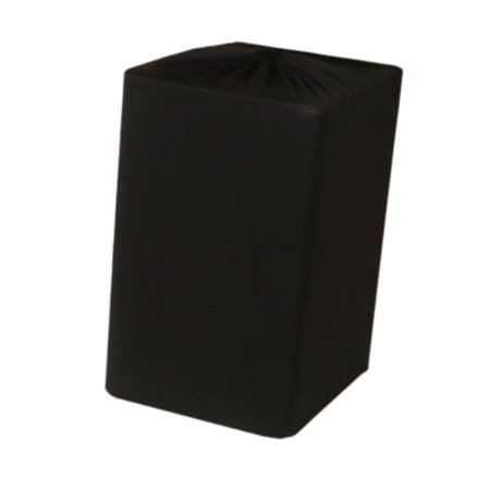 MERIGLARE Speaker Dust Cover Black Drawstring Design Versatile Protection, Anti Scratch, Portable, Sturdy Speaker Protector Audio Cover 25x25x80cm