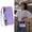 Purple, variant on OPPO Find X8 Pro 5G Case ,Zipper Handbag Wallet Leather Cover with Crossbody Detachable Lanyard Strap