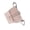 Pink, variant on Trendy Single Color Casual Backpack With Chain Strap PU Travel Shoulder Bag School Bags For Women And Teens