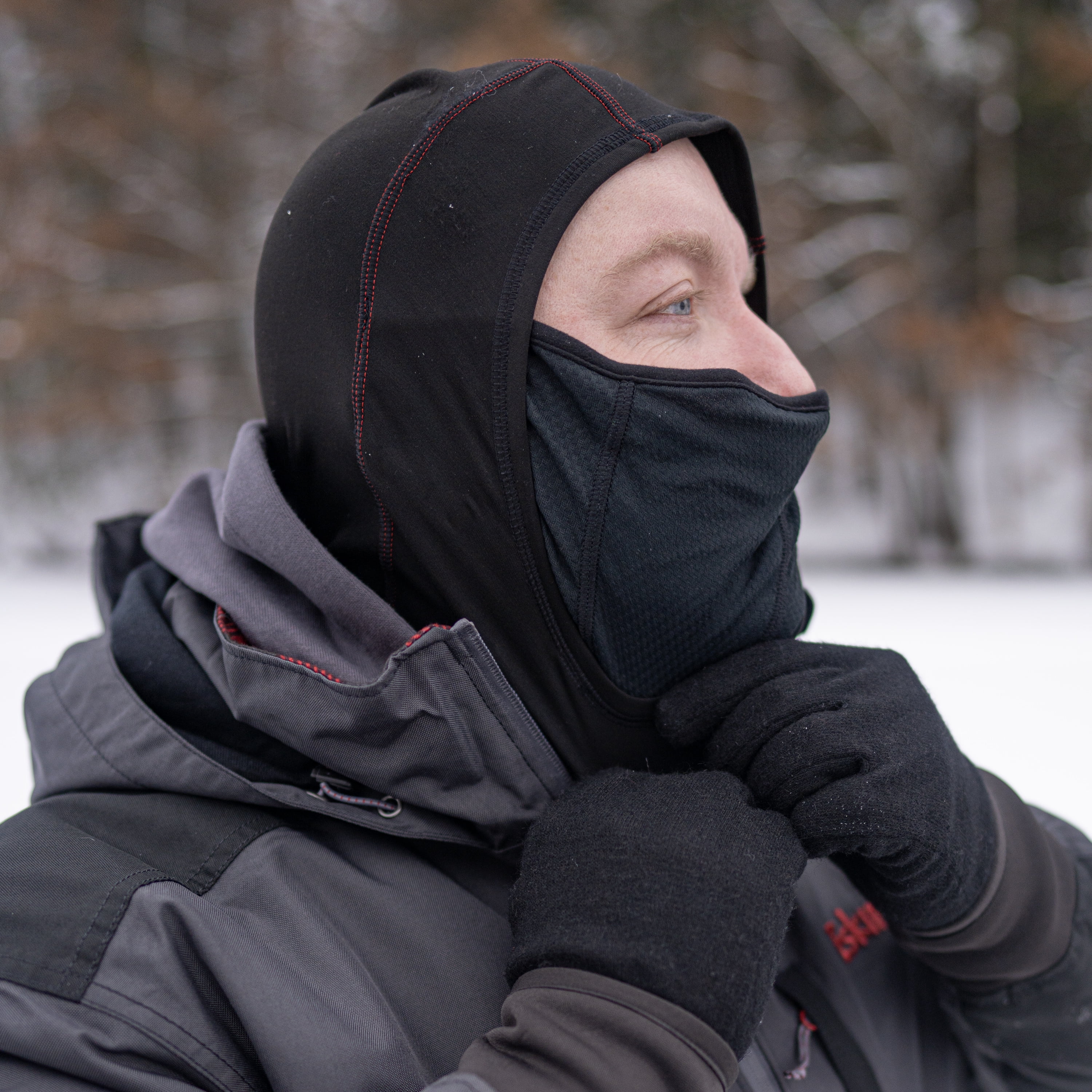Eskimo® 39937 Legend™ Balaclava, Headwear, Unisex, Black Ice