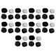 thumbnail image 1 of 40X Universal Lavalier MicróFono Furry Parabrisas Fur Windshield Wind Muff Soft para Lapel Lavalier Mic 5Mm, 1 of 8