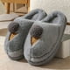 thumbnail image 3 of Nuevas zapatillas de invierno de algodón con dibujos animados para mujer, zapatos peludos de interior de suela gruesa para uso doméstico, zapatos cálidos de algodón medio antideslizantes para uso exte, 3 of 5