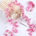 thumbnail image 3 of ddioayh Artificial Flower Vines Realistic Cherry Blossoms Never Fade 160cm Long Indoor Ceiling Decoration for Home Wedding Party Decor, 3 of 6