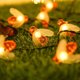 thumbnail image 4 of Solar Garden Lights, Honey Bee String Lights, 7M/24Ft 8 Mode Waterproof Outdoor/Indoor Garden Lighting For Flower Fence, Patio, Festoon, Summer Part, 4 of 6
