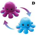 thumbnail image 1 of Nuevos juguetes de peluche de pulpo con tapa, muñecos con tapa de doble cara, regalos para niños, muñecos de peluche de animales de dibujos animados bonitos, 1 of 5