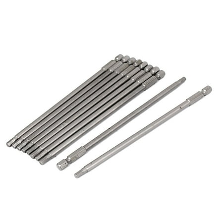 Square Recess Insert Screwdriver Bits - Unique Bargains 6