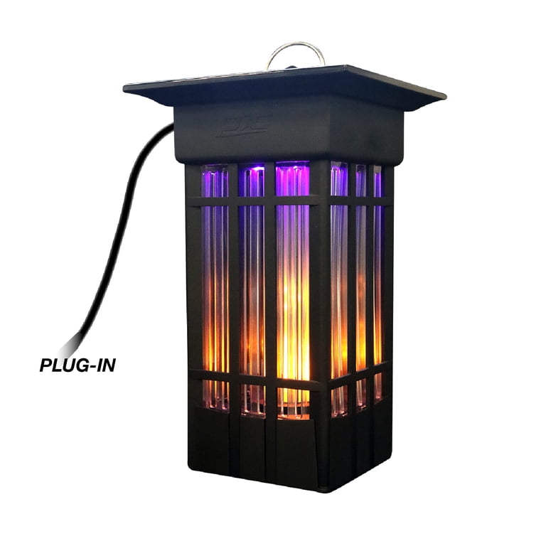 PIC Decorative Flickering Flame Bug Zapper - 2 Acre Weatherproof