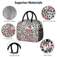thumbnail image 4 of Womens Pioneer Flower Floral Print Pattern Lunch Box for Work,Insulated Lunch Bag for Women,Loncheras Para Mujer,Leakproof Adult Lunch Bag for Work,Beach,Travel,Picnic,Camping, 4 of 7