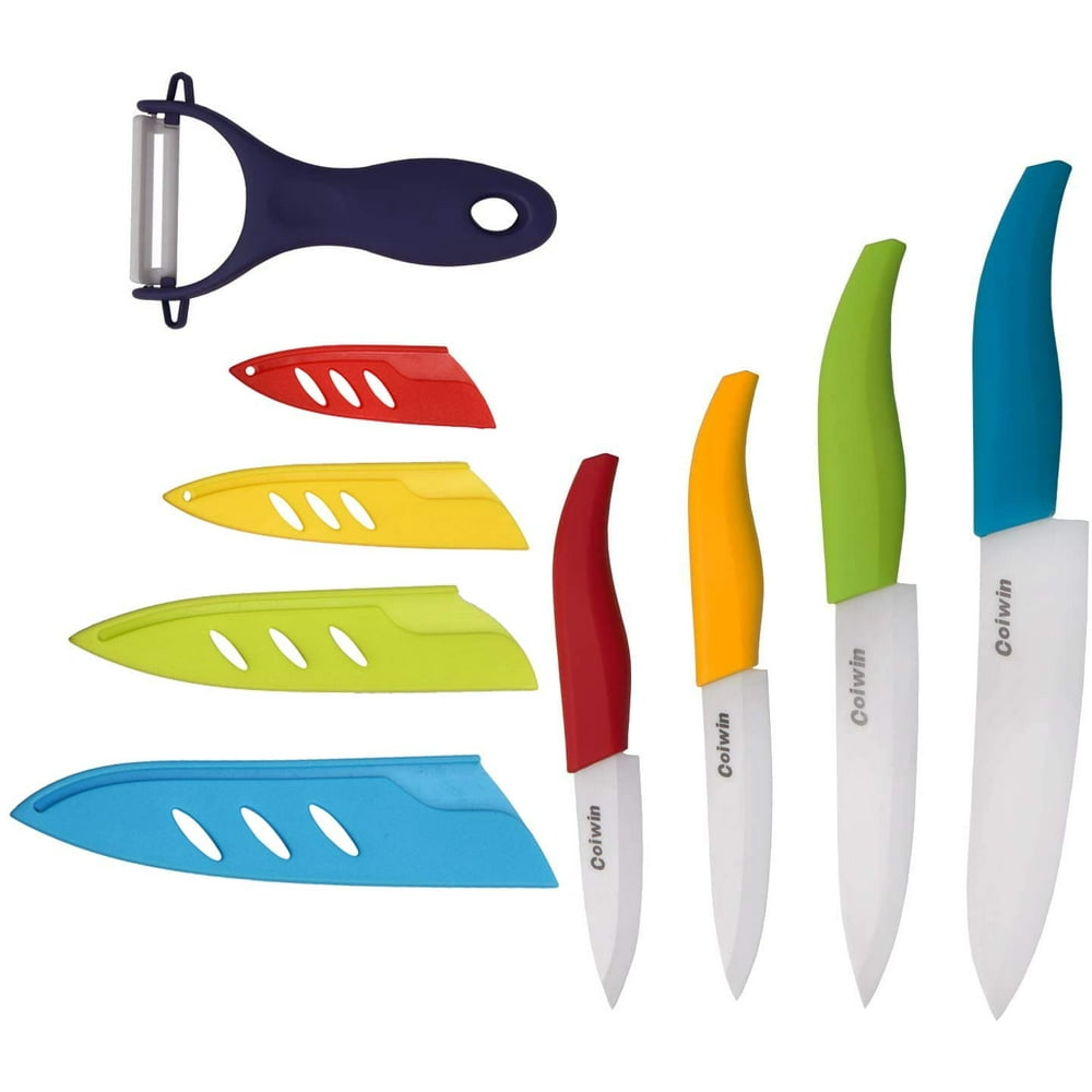 Ceramic Knives set Color Ceramic Knife Set With Sheaths Super Sharp