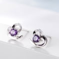 thumbnail image 2 of Paire de Boucles d'Oreilles Clous pour Femmes Bijoux de Mariage, 2 of 3