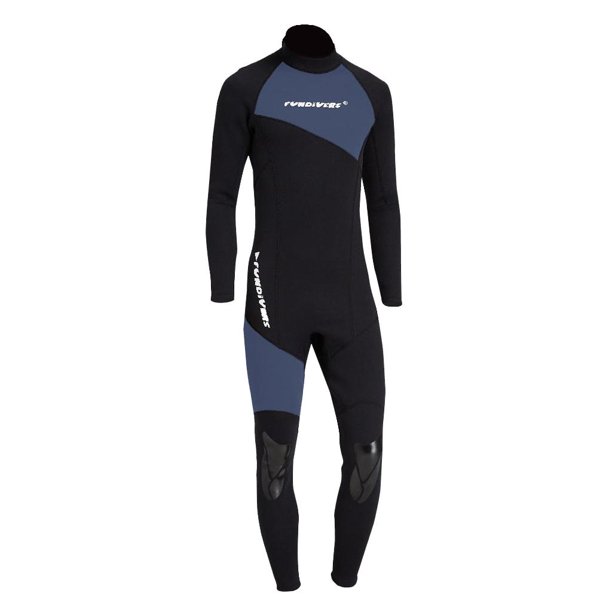 Trajes de buceo completos de neopreno de 3 mm para hombres Surf Natación Traje de baño de manga larga SG Cola Traje de buceo con escafandra