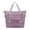 Purple, variant on Expandable 20 - 35L Travel Bag for Hand Luggage - Foldable Sports Bag with Wet Dry Separation for Weekend Trips, Beach Days, and Groceries - Optimized for Airplane Cabins,Purple