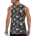 thumbnail image 3 of Gaeub Japanese Sushi Hashi Men's Athletic Tank Top, Workout Sleeveless Shirts, Running Tank Tops for Gym, Running, Training - Small, 3 of 9