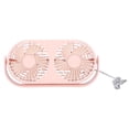thumbnail image 2 of Ventilador de escritorio Jadeshay Ajustable Doble Cabezal Rosa, 2 of 8