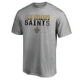 thumbnail image 2 of Men's Ash New Orleans Saints Iconic Collection Fade Out T-Shirt, 2 of 3