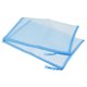 thumbnail image 1 of Malla Cremallera Bolsas, A4 Nylon Cremallera Bolsa Lápices Estuche Almacenamiento Bolsillos para Viajes Oficina Accesorios, Cielo Azul Paquete de 6, 1 of 5
