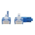 thumbnail image 4 of Tripp Lite 3ft RJ-45 Cat6 Right Angled UTP Slim Molded Cable Blue N204S03BLRA, 4 of 6