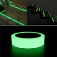 thumbnail image 3 of Billuyoard Cinta de advertencia luminosa recortable para Hotel, escalera, escenario, pasarela, tira de seguridad autoadhesiva, resistente al agua, Decoración del hogar Cielo azul 20 mm, 3 of 6