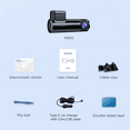 thumbnail image 3 of AZDOME Dash Cam M300 1296P WDR Car DVR 150° FOV WIFI & App Control Dash Camera Recorder Super Capacitor 24H Parking Monitor, 3 of 5