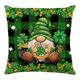 thumbnail image 1 of Irish Printed Pillow Cover Patrick's Day Decorative Sofa Pillow Seat Cushion, 1 of 2