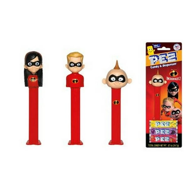 Incredibles 2 Pez Dispenser and Candy Set (Each)