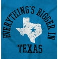 thumbnail image 2 of Bigger In Texas Lone Star State Pride Long Sleeve TShirt Men Women Brisco Brands S, 2 of 6