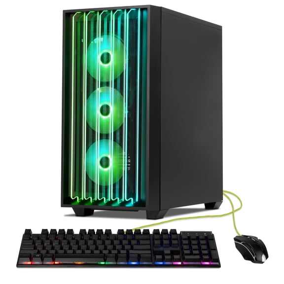 YEYIAN Gaming Desktop PC - AMD RYZEN 7 7800X3D, Nvidia GeForce RTX 5090 32GB VRAM GDDR7, 360mm AIO, 2TB NVMe, 32GB 6000MHz, 1000W PSU Windows 11 Home - YPA-MS780DC-5901N
