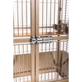 thumbnail image 6 of Prevue Pet Products Wrought Iron Select Birdcage, Coco Brown, 18"x18"x57", 6 of 8