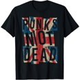 thumbnail image 1 of Punks Not Dead Union Jack T Shirt - Black - L, 1 of 2