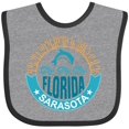thumbnail image 3 of Inktastic Sarasota Florida Vacation Travel Boys or Girls Baby Bib, 3 of 4