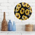 thumbnail image 3 of GZHJMY Cartoon Sunflower Wall Clock,Silent Non Ticking 10 Inch Battery Operated Round PVC Wall Clocks for Kitchen,Home,Bedrooms,Office Decor, 3 of 6