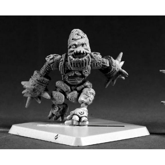 Reaper Miniatures Lesser Bloodstone Golem 14500 Bloodstone Gnomes Unpainted Mini