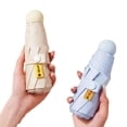 thumbnail image 4 of Paraguas de bolsillo para todo tipo de clima, de doble uso, pequeño, portátil, con protección solar, protección UV para mujer, 4 of 4