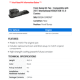 thumbnail image 2 of Front Sump Oil Pan - Compatible with 2017 International HX620 ISX 15.0 Cumins, 2 of 2