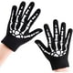 thumbnail image 1 of 3 pares de guantes de esqueleto para pantalla táctil para niños, guantes de hueso de calavera que brillan en la oscuridad para Halloween oso de fresa Electrónica, 1 of 5