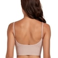 thumbnail image 7 of Coobie Women's Half Cami Low Back Bra 9151, Seamless Lightweight Bralette, 7 of 7
