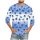 thumbnail image 1 of Tops para hombre, blusas y camisas de cuello redondo y manga corta para hombre, blusas casuales de moda con cuello redondo y manga corta, blusas para hombre, blusas de poliéster para hombre, 1 of 4