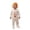 R201-White, variant on RMGVDSD My First Halloween Baby Boy Outfit Cute Letter Pumpkin Embroidery Long Sleeve Romper Jumpsuit Outfit with Hat Fall Clothes