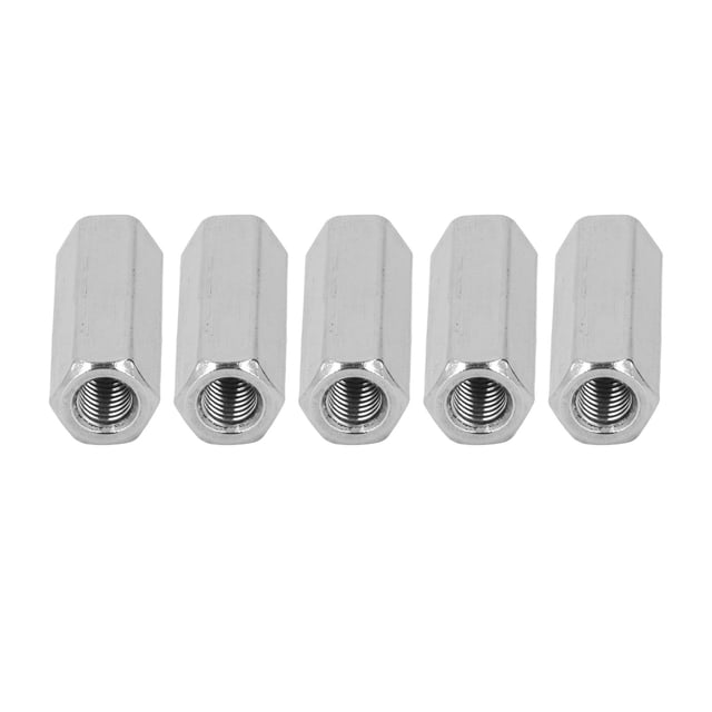 Coupling Nut Kit, 5Pcs Hex Coupling Nut 304 Stainless Steel Easy Assembly M10 For