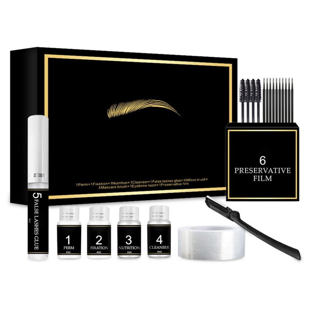 Eyelash Lifting Kit, Long-Lasting Lash Lift Set with 27ml Formula, Waterproof & Smudge-Proof, Professional Eyelash Treatment, Beauty Essentials
