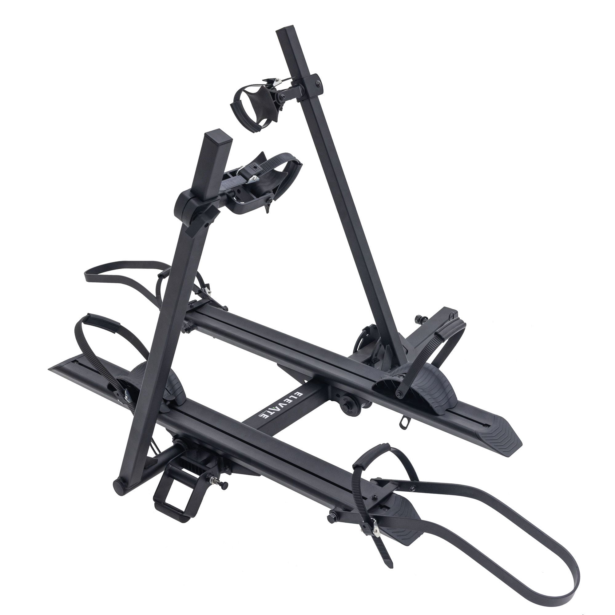 Elevate Outdoor EZ-Fold Platform Rack for E-bikes & Fat Tire Bikes – 2 Bike