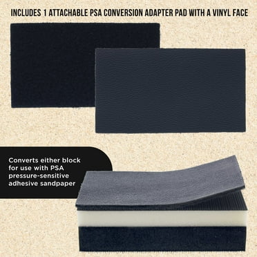 Dura-Gold Sanding Block - 5" X 2-3/4" Rectangle Hook & Loop Pad | Automotive Woodworking Sanding Tool