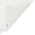 thumbnail image 4 of VCNY Home Scallop White Cotton Bath Rug, 20" x 32", 4 of 4
