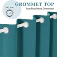 thumbnail image 2 of Velvet Curtains for Bedroom - Thermal Insulated Grommet Drapes Set of 2 Panels, Noise Reducing for Living Room & Nursery, 2 of 5