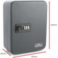 thumbnail image 4 of Solución segura para guardar llaves Caja de seguridad con cerradura combinada con capacidad para 20 llaves, 4 of 5