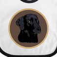 thumbnail image 4 of Inktastic Black Lab Dog Labrador Retriever Boys or Girls Baby Bib, 4 of 4
