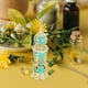 thumbnail image 2 of Frasco de perfume para mujer de 12 ml, estilo retro antiguo de Oriente Medio, de cristal con forma de flor de vid, vacío para aceites esenciales, decoración de bodas (verde y dorado), 2 of 7