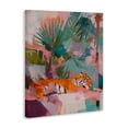 thumbnail image 2 of Stupell Industries Contemporary Resting Tiger Beneath Leaves Canvas Art, 36 x 48, by Svetlana Aleynikova, 2 of 8